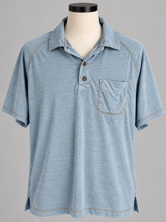 L.L. Bean Other - L.L.Bean Men’s Slightly Fitted Performance Polo Shirt Blue Size M Regular